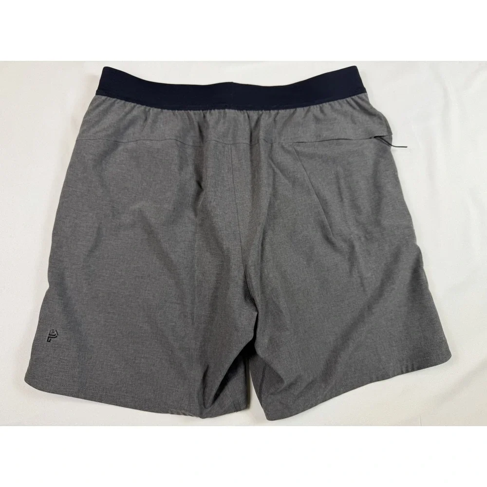 Public Rec Men Flex Lined Elastic Waist Drawstring‎ Gray Athletic Shorts 32 Golf